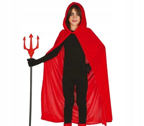 Unisex gyerek jelmez - Piros köpeny 100 cm