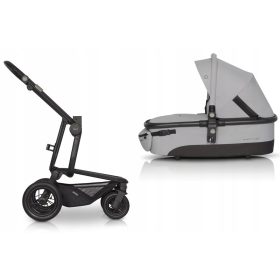    1 az 1-ben gondola babakocsi SOUL FOIL + AIR WHEEL WALL BABY