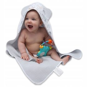   Baba törölköző kapucnival - Gyerek törülköző motorháztető fürdőfedelével