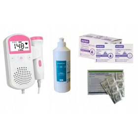   Magzati pulzusmérő - Doppler magzati pulzusdetektor gél PL készlet