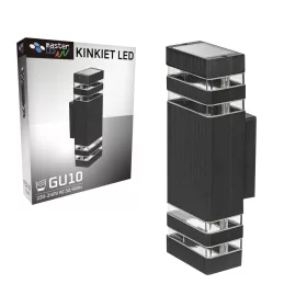  Masterled kerti fali lámpa fekete GU10 35 W