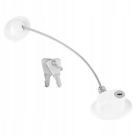   Gyermekbiztonsági biztosítás - A szekrény hűtőszekrényajtó védelmi zárolása