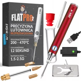   Fűthető forrasztópáka (ellenállás) Webski 15 W + Hegy fűtött forrasztópákákhoz Webski SOLD01