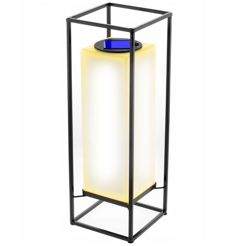  Süllyesztett napelemes lámpa NNLED fekete 38 cm 1 db.