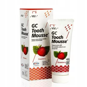   Fogkrém gyerekeknek - GC Tooth Mousse folyékony zománcozott eper 35 ml