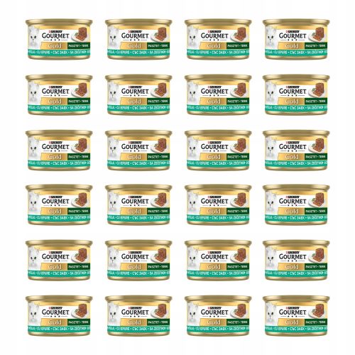 Konzerv macskáknak - Ínyenc arany nyúl Pate Rabbit Pate 24x85G