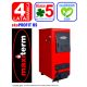  EkoPROFIT RS 20 kW 5. osztályú betáplálási kazán varmo fatüzelésű szén DS-hez