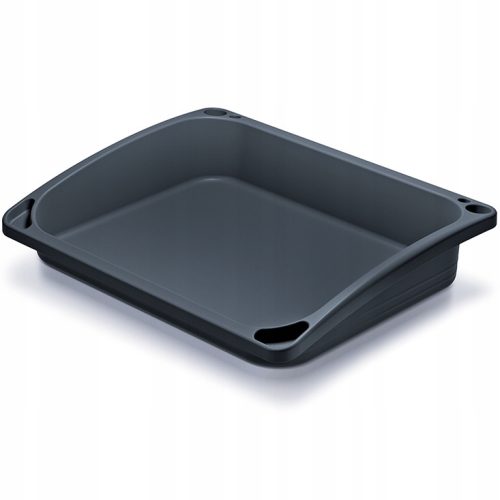  Prosperplast virágcserép 57 cm x 45 x 11 cm, fekete műanyag