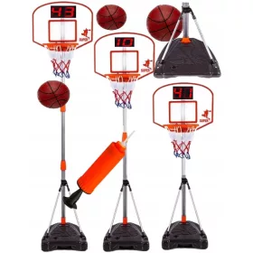   Kosárlabda játék - Gyermek kosárlabda karika LED SHIELD SCORE