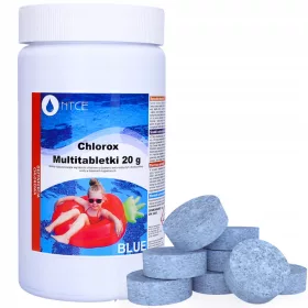   Medence kémia - Klór medence tablettákhoz több 10in1 20 g 1 kg kék
