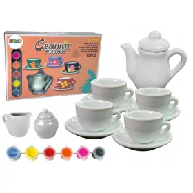  Teáskészlet DIY festékek festés porcelán