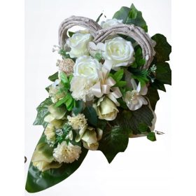   Virág dekoráció - Temetődísz TÁL SÍR, HÁROM RÉSZES KÉSZLET