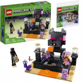    LEGO Minecraft 21242 Arena of the End + LEGO Minecraft 30647 Cseppkő-barlang