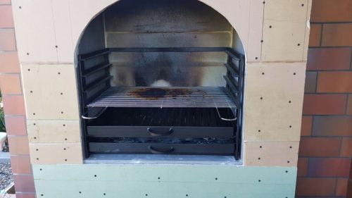  Metalren faszén grill 60 x 40 cm