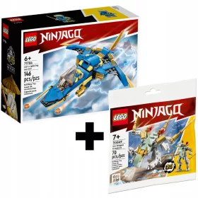    LEGO Ninjago Jay EVO Supersonic Jet 71784 + LEGO Ninjago Ice Dragon 30649