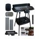  BASS ELEKTROMOS KERTI GRILL ÁLLÓ 2800W 2in1