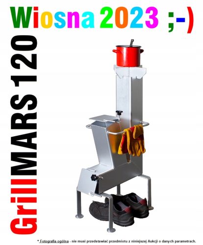  MARS 120 Grill rakéta kerti tűzhely