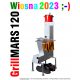  MARS 120 Grill rakéta kerti tűzhely