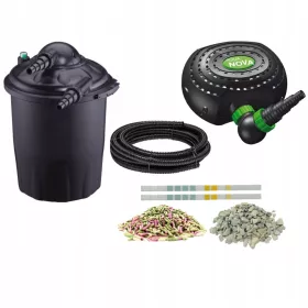    Aqua Nova UV nyomásszűrő 9W 10000L-es tóhoz + 5 egyéb termék