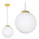GOLD BALL LED CSILLÁR FÜGGŐ LÁMPA MENNYEZETI LÁMPA