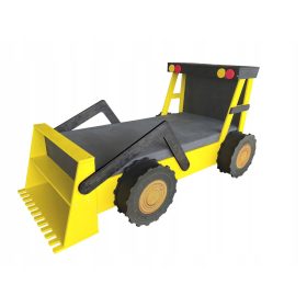 Egyszemélyes ágy gyerekeknek - Gyermekágyás kotrógép