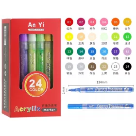 JELÖLŐK, JELÖLŐK, JELÖLŐK, AKRIL JELÖLŐK, 12 SZÍN
