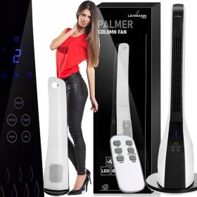    Lehmann PALMER oszlopventilátor fehér + KT-24 ÚTMUTATÓ LEHMANN KÉSZÜLÉKEK ÜZEMELTETÉSÉHEZ