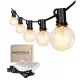Fényfüzérek - Garden GARLAND 9,5m LIGHT Lánc 25 IZZTÁBÓL