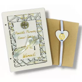  Szuvenír az első szentáldozásról fa kártya