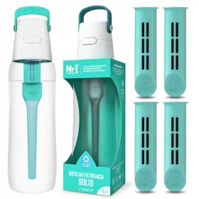  Dafi Tritan szűrőpalack Filter 0,7 l, türkiz