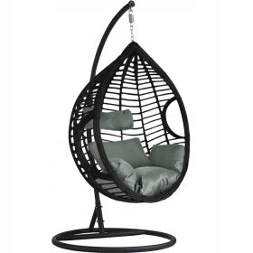   Akasztószék - Függő székkert kókuszringa erős párnák ringatása