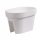  Prosperplast virágcserép 39,6 cm x 26,6 x 25 cm átmérő 39,5 cm műanyag fehér