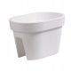  Prosperplast virágcserép 39,6 cm x 26,6 x 25 cm átmérő 39,5 cm műanyag fehér