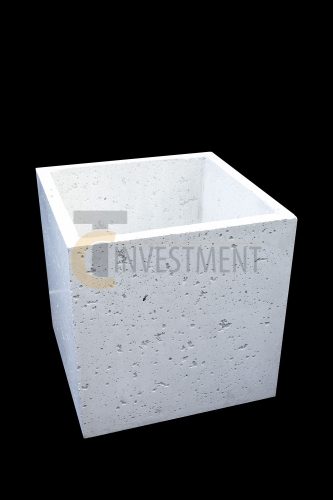  TC Investment virágcserép 60 cm x 60 x 60 cm beton