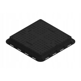 Négyzet alakú akna Standartpark 35487-20 70x70x8 cm