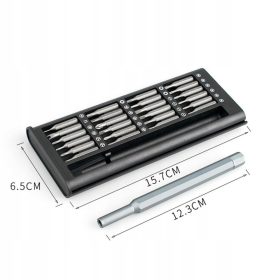   Szerszámkészletek - Mini csavarhúzó és bitek 25 az 1 szállításban