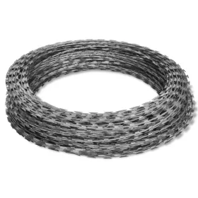   Drótkerítés és szögesdrót - Horganyzott szögesdrót Trójka 100 mx 450 mm