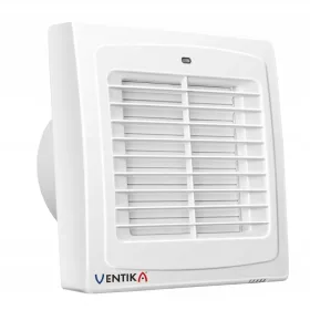  Fürdőszoba ventilátor - Ventilátor redőnnyel, higrosztáttal és időzítővel 100 mm