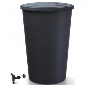    Prosperplast Smooth esővíztartály 87,8 x 60 cm 160l antracit