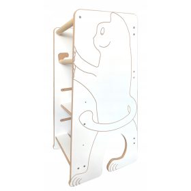   Konyhai segítő gyerekeknek - Konyhai kisegítő, Konyhai Kisegítő D-15 Fehér MDF