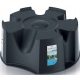  Prosperplast virágcserép 51 cm x 23 x 23 cm átmérője 51,2 cm műanyag fekete
