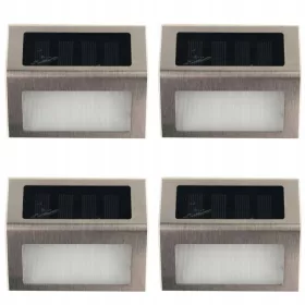 4x Solar Lámpa halogén fallámpa LED lámpa