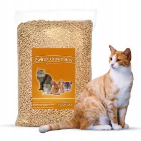   Alom nyulaknak és kis rágcsálóknak - Fa pellet alom nyúlmacskáknak 15 kg
