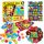 Montessori játék - OKTATÓGOMBOS MOZAIK PUZZLÓS KÉZEDZÉS