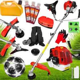   Fűkasza - Erőteljes belső égés kasza Stihl olaj 8km 9in1 SET XXXL