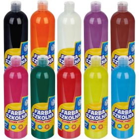   Vízfestékek - Astra 500 ml -es poszterfestékek 10 színt szett