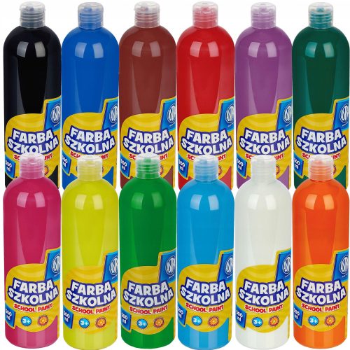 Vízfestékek - Poszter festék 500ml astra 10 színű