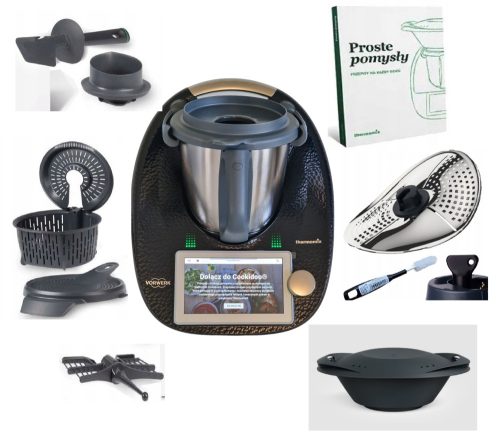 Konyhai robotgép - Thermomix TM6 fekete legújabb modell