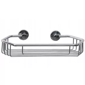    Tesa Draad téglalap alakú fémkosár, króm, 65 x 275 x 135 mm