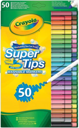  Crayola markerek 50 db.